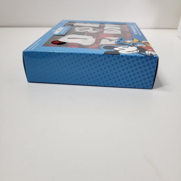 New Disney Mickey Mouse Pet Owner Matching Set Crew Socks Dog Bandana Plaid Red - Picture 13 of 15